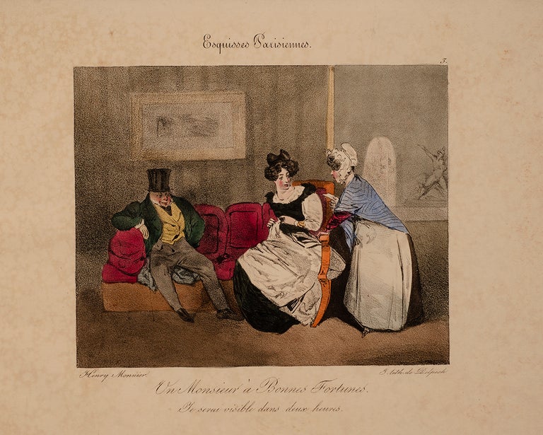 Item #05253 Esquisses Parisiennes [Parisian Sketches]. Henri MONNIER.
