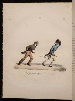 Proverbes et Bons Mots Mis en Action, d'après les Moeurs Populaires;