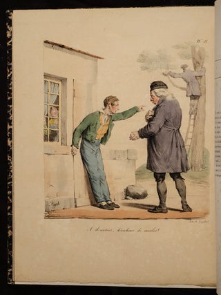 Proverbes et Bons Mots Mis en Action, d'après les Moeurs Populaires;