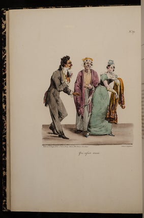 Proverbes et Bons Mots Mis en Action, d'après les Moeurs Populaires;
