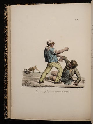 Proverbes et Bons Mots Mis en Action, d'après les Moeurs Populaires;