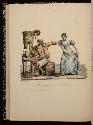 Proverbes et Bons Mots Mis en Action, d'après les Moeurs Populaires;