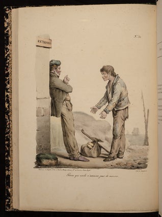 Proverbes et Bons Mots Mis en Action, d'après les Moeurs Populaires;