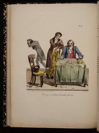 Proverbes et Bons Mots Mis en Action, d'après les Moeurs Populaires;