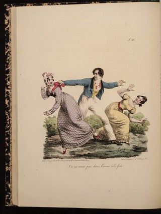 Proverbes et Bons Mots Mis en Action, d'après les Moeurs Populaires;