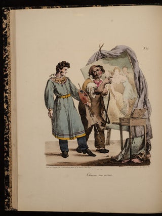 Proverbes et Bons Mots Mis en Action, d'après les Moeurs Populaires;