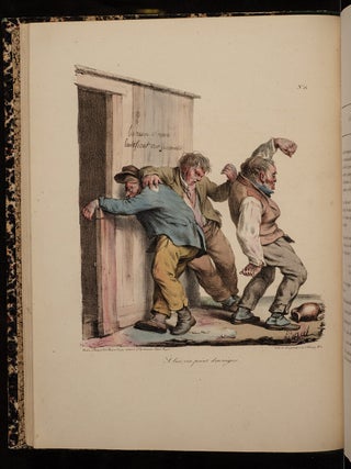 Proverbes et Bons Mots Mis en Action, d'après les Moeurs Populaires;