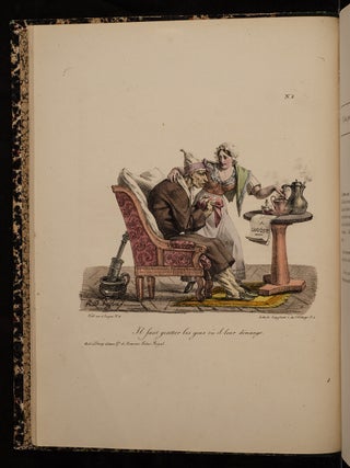 Proverbes et Bons Mots Mis en Action, d'après les Moeurs Populaires;