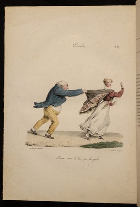 Proverbes et Bons Mots Mis en Action, d'après les Moeurs Populaires;