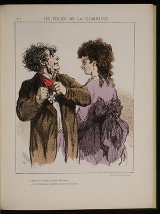 Item #05286 Folies de la Commune, Les. CHAM, Amédée de Noé