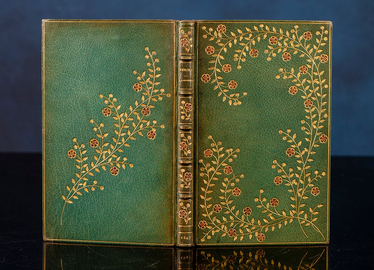 ROSSETTI, Christina G.; ZAEHNSDORF, binder - Verses by Christina G. Rossetti