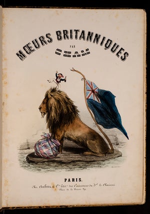 Item #05311 Mœurs Britanniques. CHAM, Amédée de No&eacute