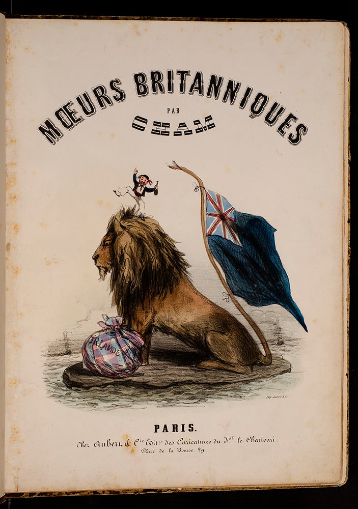Item #05311 Mœurs Britanniques. CHAM, Amédée de Noé.
