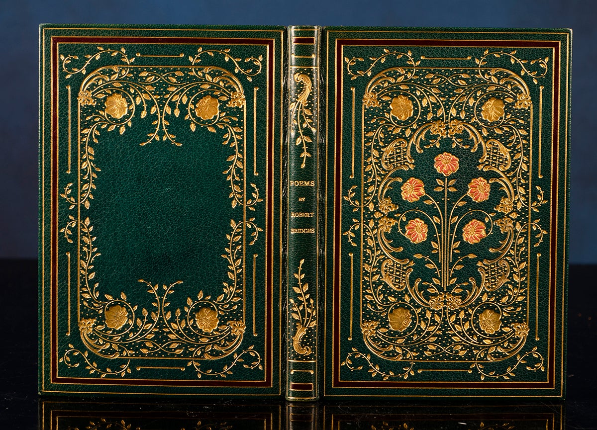 ZAEHNSDORF, binders; BRIDGES, Robert - Poems by Robert Bridges