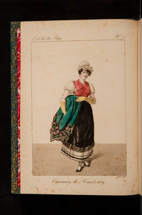 Costumes des femmes de Hambourg, du Tyrol, de la Hollande. Louis Marie LANTÉ, Georges-Jacques GATINE.
