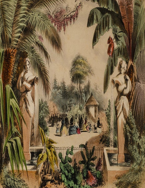 Item #05353 Jardin des Plantes: La M&eacute;nagerie et la Vall&eacute;e Suisse. Jean Louis Charles PAUQUET.
