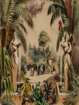 Jardin des Plantes: La M&eacute;nagerie et la Vall&eacute;e Suisse. Jean Louis Charles PAUQUET.