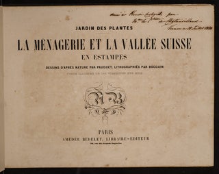 Jardin des Plantes: La Ménagerie et la Vallée Suisse