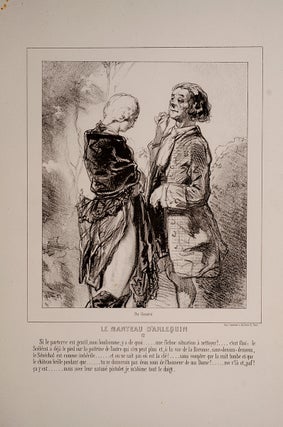 Item #05356 Manteau d’Arlequin, Le. Paul GAVARNI, Guillaume Sulpice Chevallier
