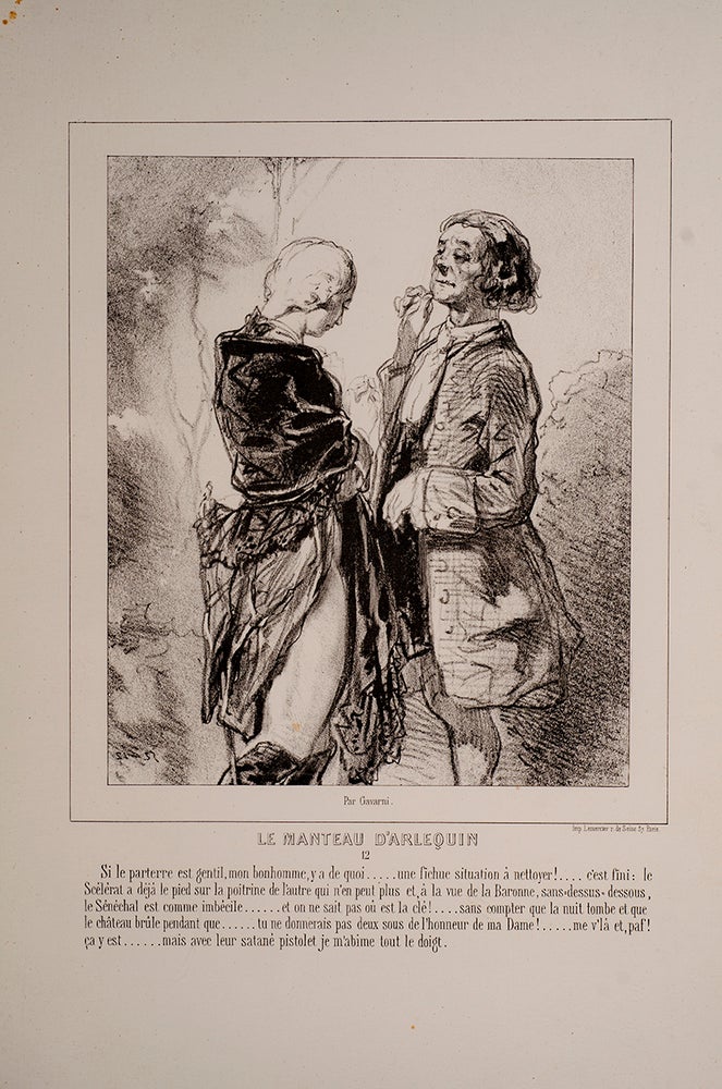Item #05356 Manteau d’Arlequin, Le. Paul GAVARNI, Guillaume Sulpice Chevallier.