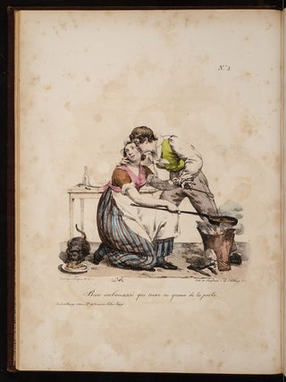 Proverbes et Bons Mots Mis en Action, d'après les Moeurs Populaires;