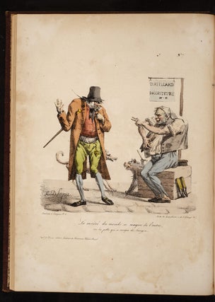 Proverbes et Bons Mots Mis en Action, d'après les Moeurs Populaires;