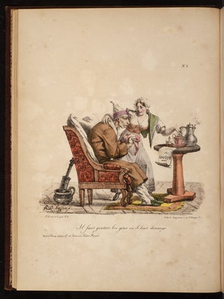 Proverbes et Bons Mots Mis en Action, d'après les Moeurs Populaires;