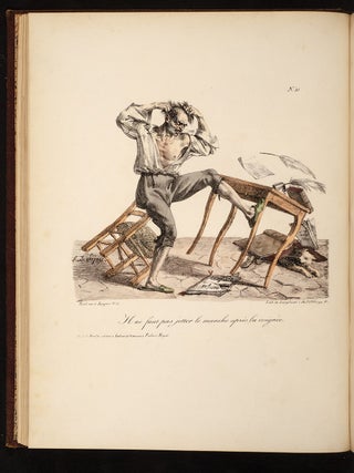 Proverbes et Bons Mots Mis en Action, d'après les Moeurs Populaires;