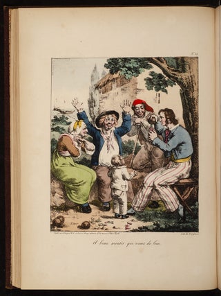 Proverbes et Bons Mots Mis en Action, d'après les Moeurs Populaires;