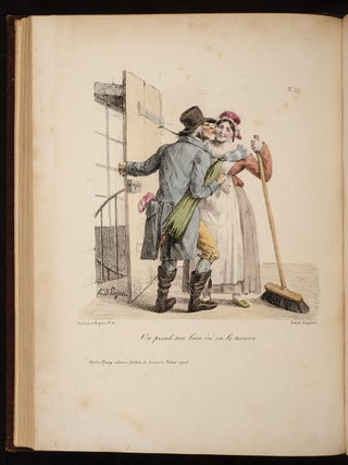 Proverbes et Bons Mots Mis en Action, d'après les Moeurs Populaires;