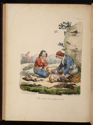 Proverbes et Bons Mots Mis en Action, d'après les Moeurs Populaires;