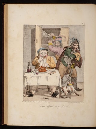 Proverbes et Bons Mots Mis en Action, d'après les Moeurs Populaires;