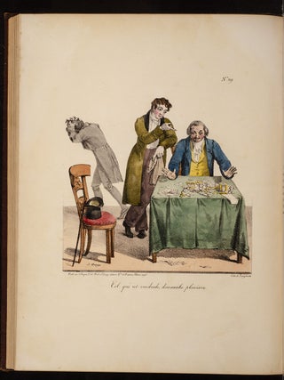 Proverbes et Bons Mots Mis en Action, d'après les Moeurs Populaires;