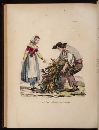 Proverbes et Bons Mots Mis en Action, d'après les Moeurs Populaires;