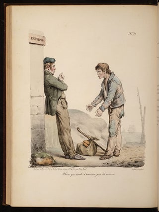 Proverbes et Bons Mots Mis en Action, d'après les Moeurs Populaires;