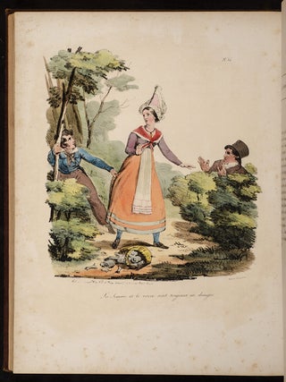 Proverbes et Bons Mots Mis en Action, d'après les Moeurs Populaires;
