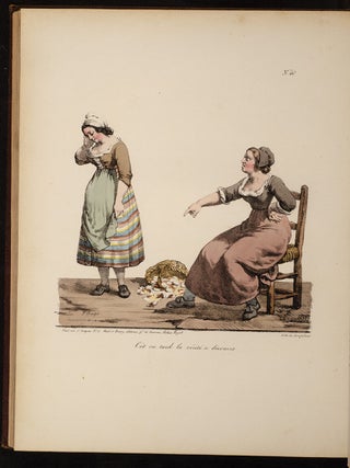 Proverbes et Bons Mots Mis en Action, d'après les Moeurs Populaires;