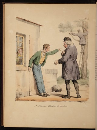 Proverbes et Bons Mots Mis en Action, d'après les Moeurs Populaires;