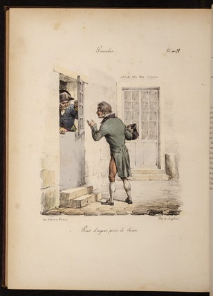 Proverbes et Bons Mots Mis en Action, d'après les Moeurs Populaires;