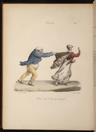 Proverbes et Bons Mots Mis en Action, d'après les Moeurs Populaires;