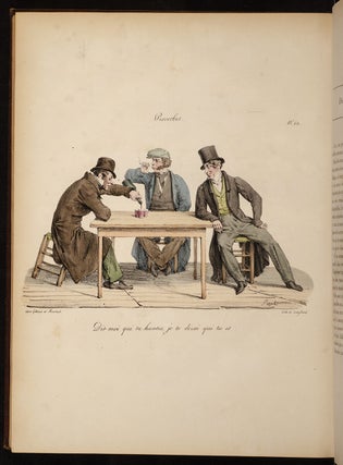 Proverbes et Bons Mots Mis en Action, d'après les Moeurs Populaires;