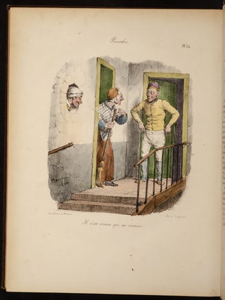 Proverbes et Bons Mots Mis en Action, d'après les Moeurs Populaires;