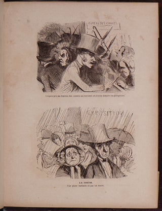 Item #05423 Croquis Variés. Honoré DAUMIER