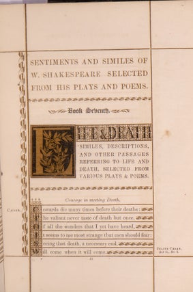 Sentiments and Similes of William Shakespeare