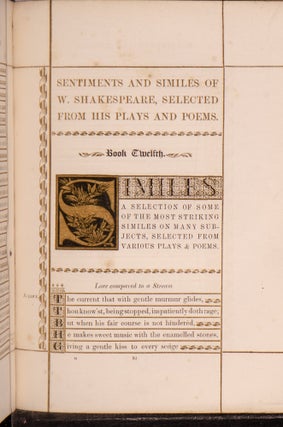 Sentiments and Similes of William Shakespeare