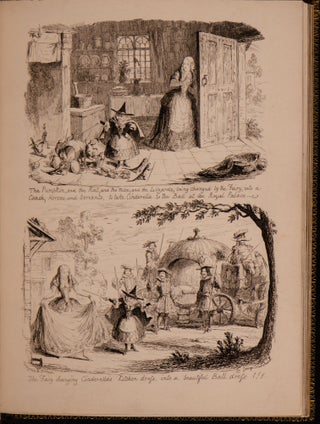 Item #05508 George Cruikshank's Fairy Library. Cinderella and the Glass Slipper. Edited and...