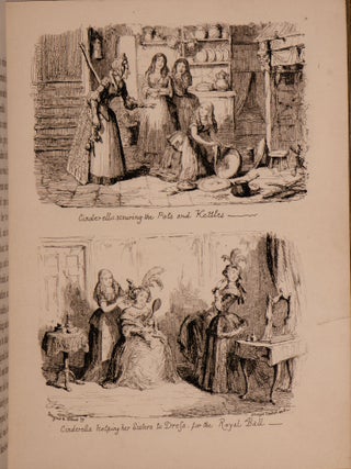George Cruikshank's Fairy Library. Cinderella and the Glass Slipper. Edited and illustrated with ten subjects, designed and etched on steel, by George Cruikshank