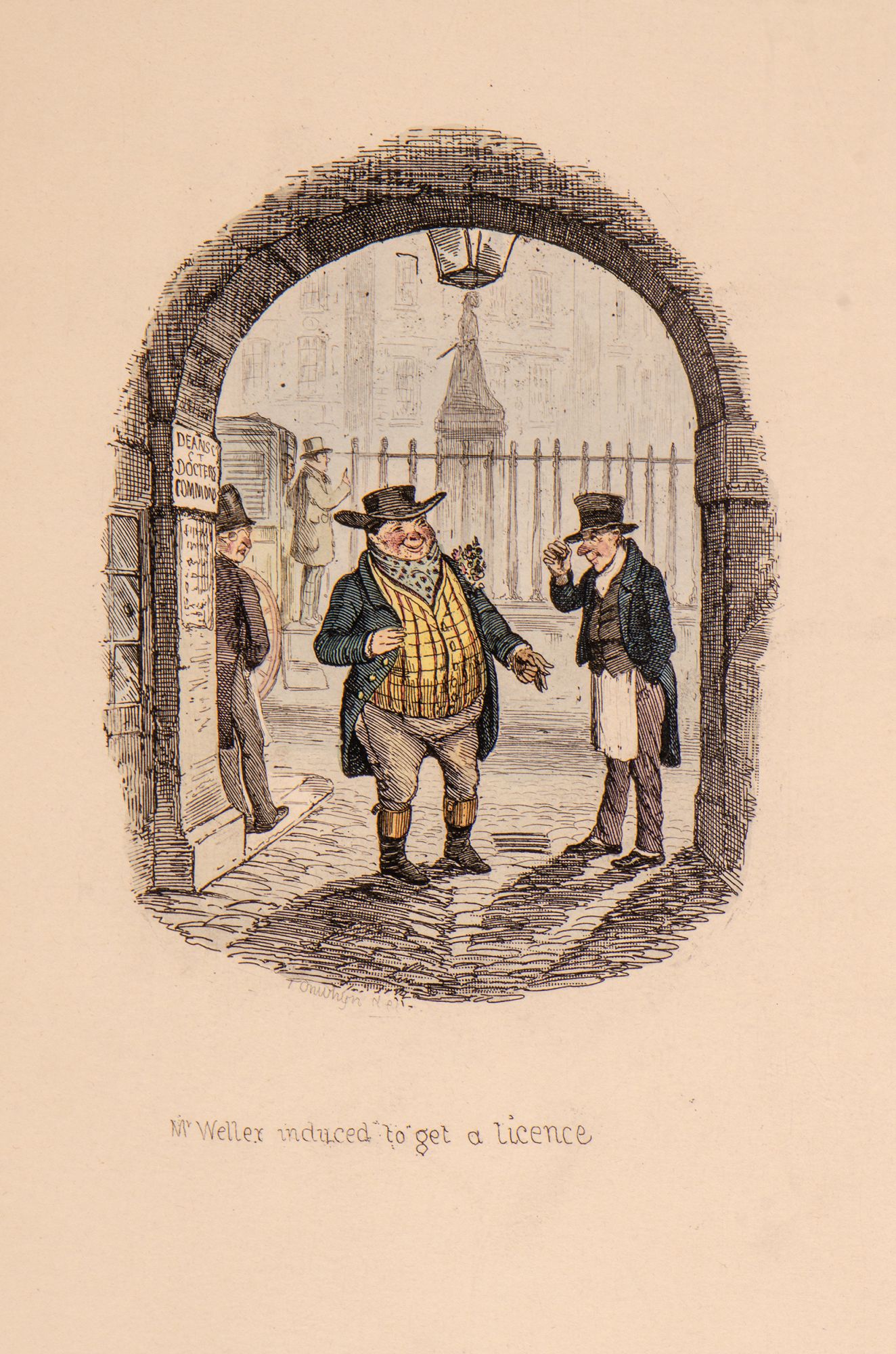 ONWHYN, Thomas; DICKENS, Charles - 12 Illustrations to the Pickwick Papers