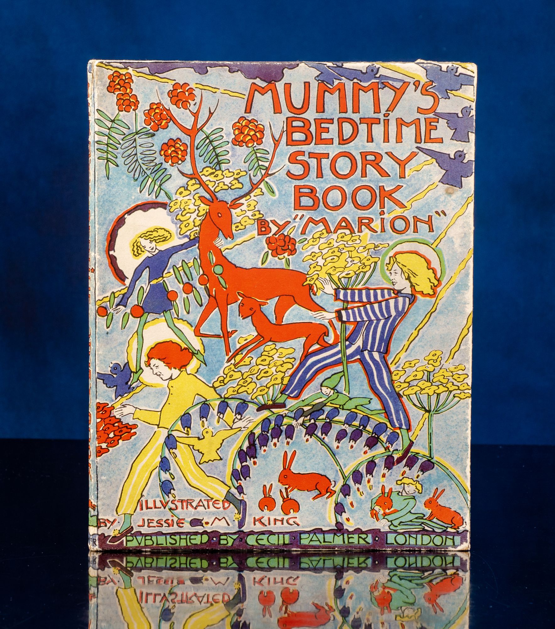 KING, Jessie M. illustrator; GEMMELL, Mrs. Alexander; DONALDSON, Marion - Mummy's Bedtime Story Book