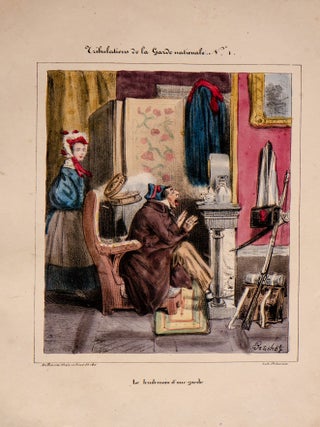 Item #05530 Tribulations de la Garde Nationale. Frédéric BOUCHOT